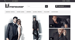 Desktop Screenshot of lui-menswear.de